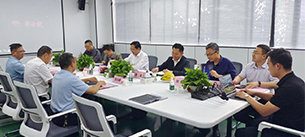 德州市天衢新區(qū)黨工委副書(shū)記、管委會(huì)主任王大山等一行到我司-廣東萬(wàn)昌科技實(shí)業(yè)有限公司參觀(guān)考察